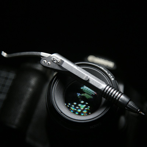 EDC Titanium Alloy Self Defense Survival Safety Tactical Pen With Writing Multi-functional EDC Tools ► Photo 1/6