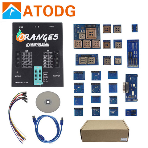 Orange5 New OEM Orange5 programmer With Full Packet Orange 5 professional Programmer Orange5 full adapters good quality ► Photo 1/6