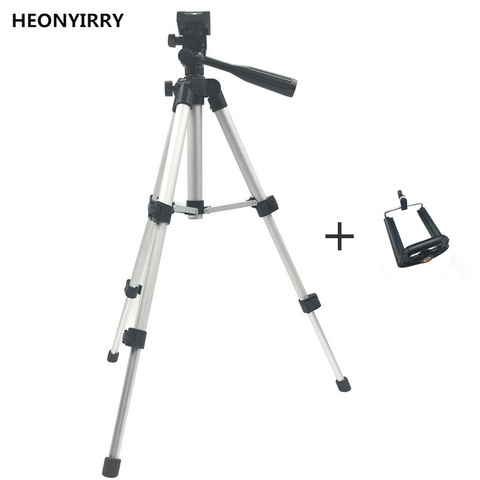 Professional Foldable Camera Tripod Holder Stand Screw 360 Degree Fluid Head Tripod Stabilizer tripod for phone ► Photo 1/6