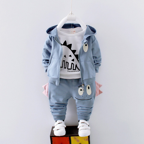 Baby Boys Clothing Sets Autumn Spring Infant Tracksuits Toddler Cotton Hoodies Outfits for Newborn Boys Clothes Suits ► Photo 1/6