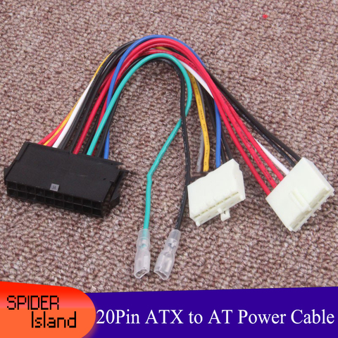 ATX to AT Power Cable Power Adapter Cable Ordinary Power Supply 20Pin to ATX Adapter Cable ► Photo 1/2