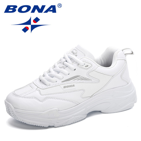 BONA 2022 New Designers Fashion Students Leisure Footwear Daddy Shoes Women Outdoor Casual Shoes Ladies Trendy Sneakers Feminimo ► Photo 1/6