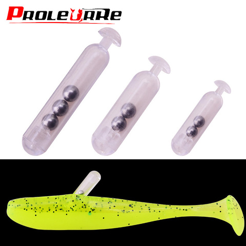 20pcs/Lot New Jig Fishing Soft Lure Glass Rattles Insert Tube Rattles Shake Attract Fly Tie Tying Fishing Rattle Worm Biat ► Photo 1/5