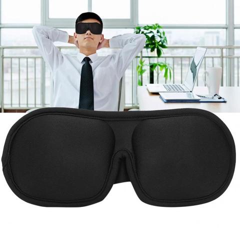 1Pcs 3D Sleep Mask Natural Sleeping Eye Mask Eyeshade Cover Shade Eye Patch Women Men Soft Portable Blindfold Travel Eyepatch ► Photo 1/6