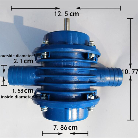 Self-priming  Diesel Oil Drill Pumping  Centrifugal Pump Household Small Pumping Hand Electric  Water Pump ► Photo 1/6