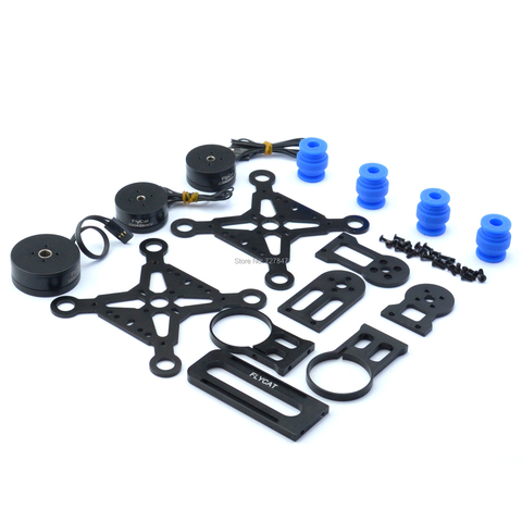 3 Axis Brushless Gimbal FPV Frame 2204 2805 Motors for Walkera QR X350 Gopro Hero 3 4 ► Photo 1/6