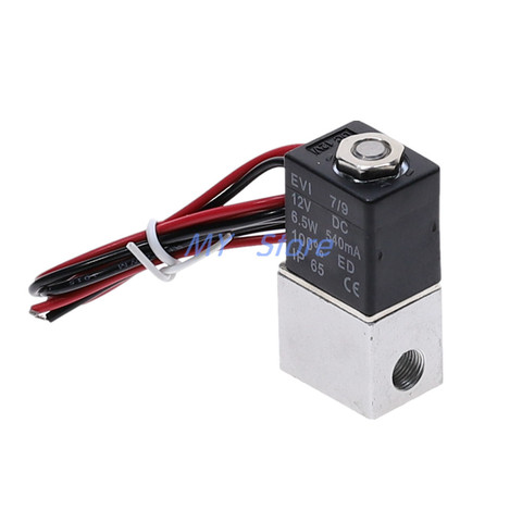 1 Pcs DC 12V Solenoid Valve 1/8