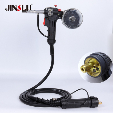 3M/5M MIG MAG Welding Torch Spool Gun NBC-200 200A 24V DC Motor With Euro Connection ► Photo 1/4