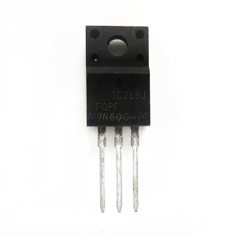 10pcs/lot FQPF7N60 7N60 Triode TO-220F In Stock ► Photo 1/1