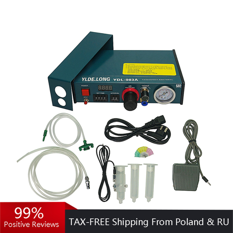 Professional Digital Auto Glue Dispenser LY 983A Glue Dropper Solder Paste Liquid Controller Fluid Dispenser Tools Machine ► Photo 1/6
