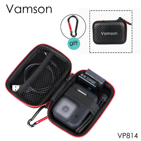 Vamson Compatible for GoPro Hero 8/7/6/5/4/3 with Shockproof Small Case Protector Box Storage Camera Accessory Case VP814 ► Photo 1/6