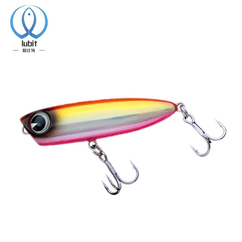 Lubit 2022 New Popper Pencil Lure 45mm 3g Topwater floating Lure for Trout Fishing Bait Hard Bait Wobbler Bait ima qoop 45 ► Photo 1/6