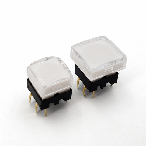 Honyone TS26 Series Square With LED Momentary SPST PCB Mini Push Button Tact Switch ► Photo 1/6