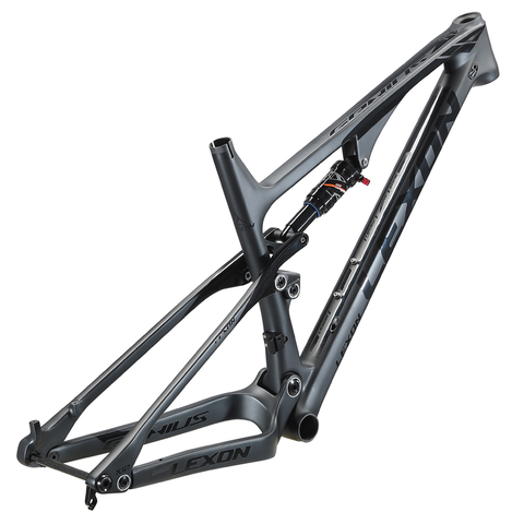 2022 LEXON frame Full Suspension 29er Mountain Bike Frames BB92 Carbon mtb Frame Carbon frame XC frame black color ► Photo 1/4