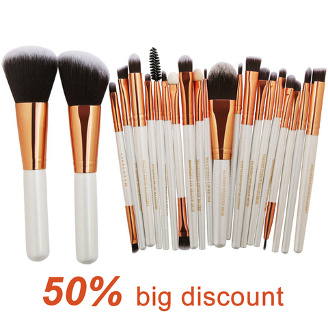 14/15/20/22 pcs Professional Make Up Brushes Set Makeup Brush Set Tools Cosmetics Toiletry Kit Tools Accessories De maquiagem ► Photo 1/6