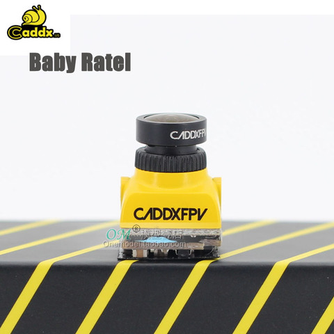 M./-Original  Caddx Baby Ratel Mini FPV Camera 1200TVL 1/1.8'' Starlight HDR 0.0001 LUX Super Night version 14*14mm ► Photo 1/5
