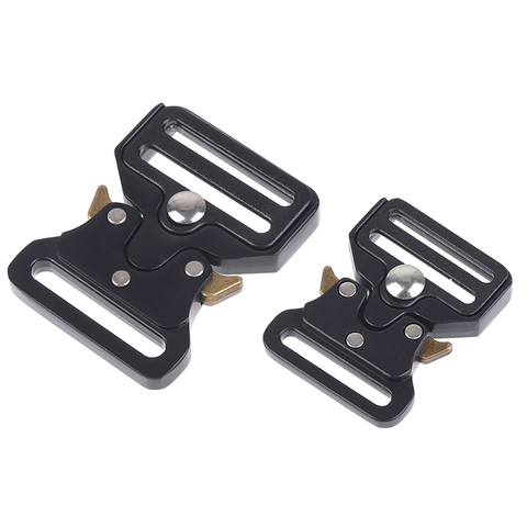 2 Sizes Metal Strap Buckles For Webbing DIY Bag Luggage Clothes Accessories Clip Buckles ► Photo 1/6