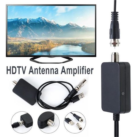 Low Noise USB TV Antenna Amplifier Digital Hd DVBT2 Signal Booster for TV Aerial ► Photo 1/5