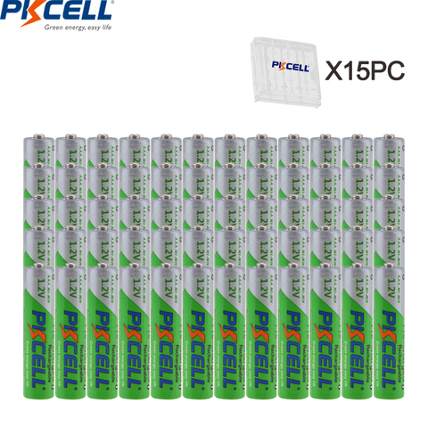 4/8/16/28PC PKCELL AAA 850mAh 3A 1.2v Ni-MH Low Self Discharge AAA Rechargeable Battery Batteries with Battery box case holder ► Photo 1/6