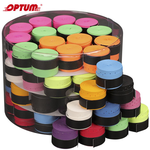 60 PCS Tennis Racket Overgrips Padel Over Grips Badminton Over Grips Sweat Absorbed Wraps Tapes Grips Sweatband ► Photo 1/6