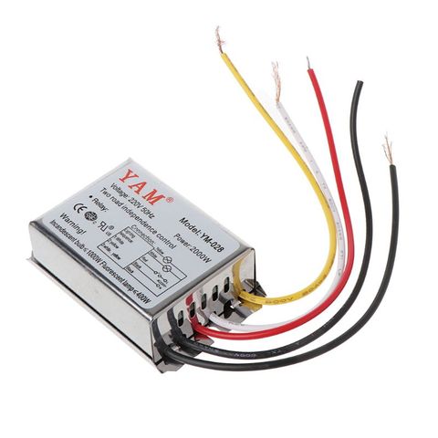 2000W Two Road Independence Control Change Frequency Power Section Switch 220V ► Photo 1/6