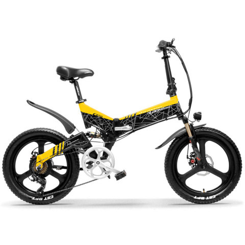 G650 20'' Mountain Bike 7 Speed Electric Bike 400W 10.4Ah/14.5Ah Hidden Li-ion Battery 5 PAS Front & Rear Suspension ► Photo 1/6