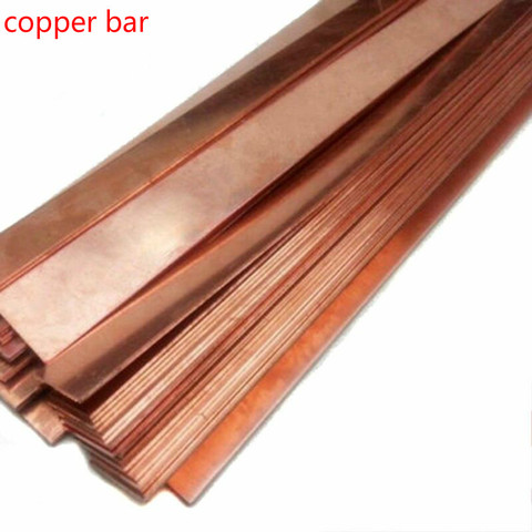 1pc 99% copper tape T2 copper metal plate pure copper rod 1.5mmx10mmx250mm DIY ► Photo 1/4