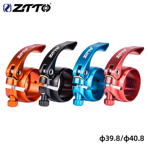 ZTTO MTB Road Bike Aluminum Alloy Ultralight Quick Release Mountain Bicycle Seat Post Seatpost Clamp 39.8mm 40.8mm folding bike ► Photo 1/6