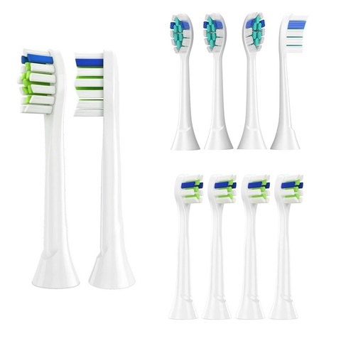 Buy Online 4pcs Lot Replacement Toothbrush Heads For Hx6013 66 Hx6930 Hx9340 Hx6950 Hx6710 Hx9140 Hx6530 Alitools