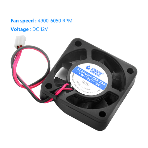 40x40x10 Mm DC 12v 2 Pin Wires Computer Fan Cooler Heatsink Air Exhaust Cooler 4010 Video Chips Graphics Card Cpu Cooling Fan ► Photo 1/6