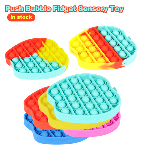 Push Pops Bubble Sensory Toy Autism Needs Squishy Stress Reliever Toys Adult Kid Funny Anti-stress Pops It Fidget Reliver Stress ► Photo 1/1