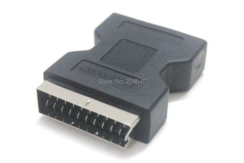 ORIGINAL For Optoma SCART to VGA and S-Video Adapter Projector Adapter 42.86810G001 For Optoma HD65 HD700X HD800X HD800XLV ► Photo 1/6