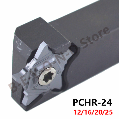 BEYOND PCHR PCHR12-24 PCHR16-24 PCHR20-24 PCHR25-24 Turning Lathe Tool Holder CNC Cutter Carbide Inserts External Shank Bar ► Photo 1/5