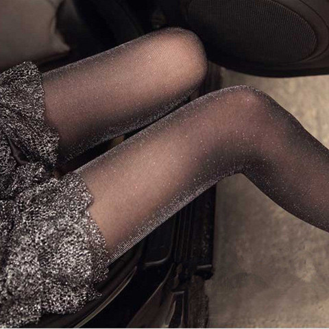 1PC Fashion Women Ladies Sexy Charming Shiny Pantyhose Glitter