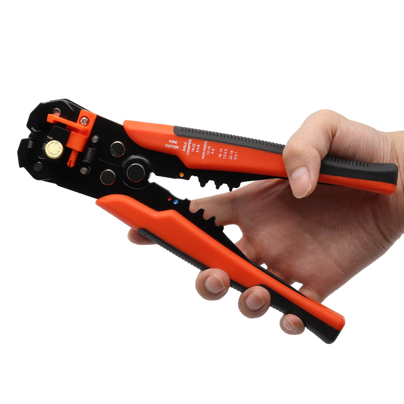 Electric Cable Wire Stripper Plier Crimper Cutting DIY Hand Tool