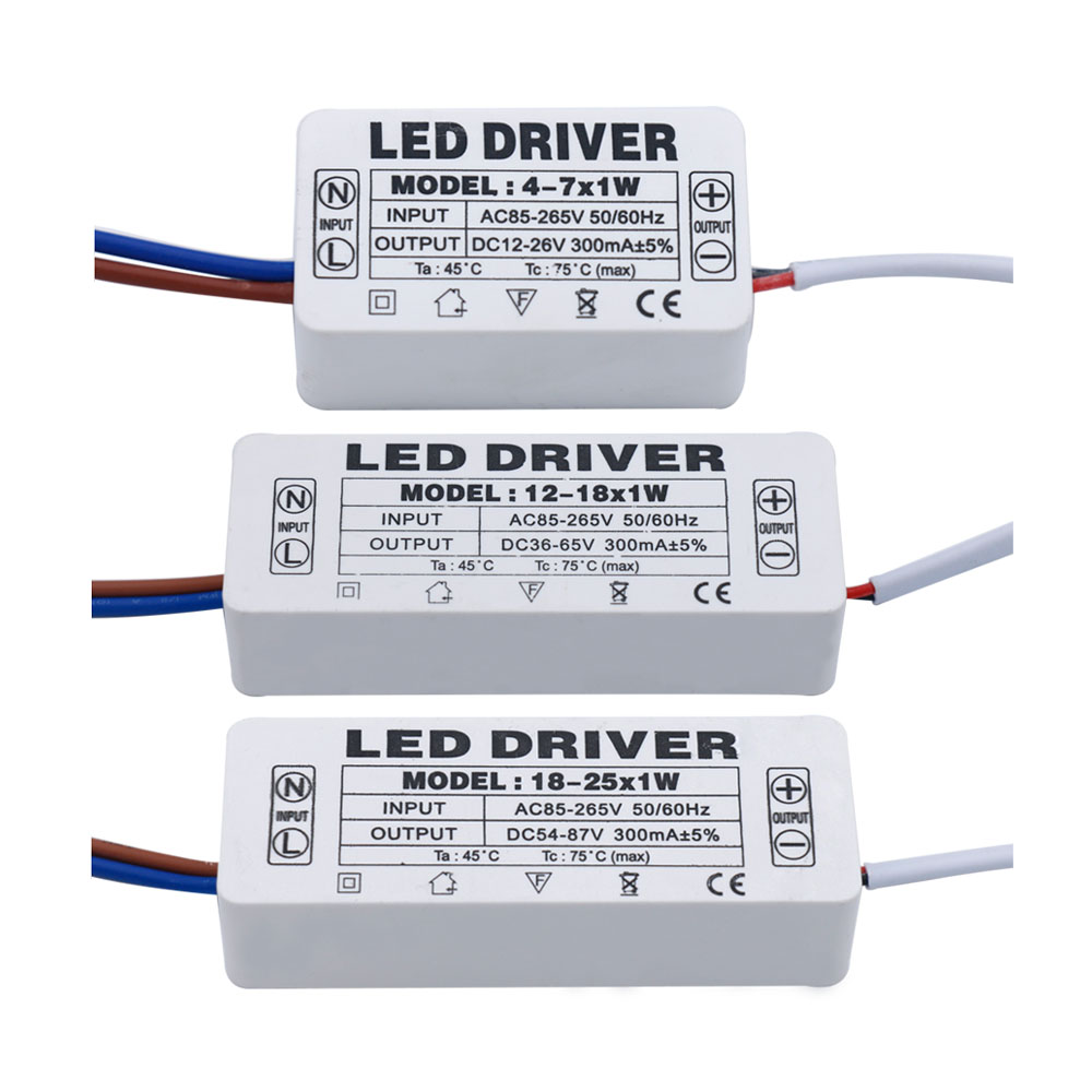 Controlador LED con lámpara de Control remoto 1-3W 4-7W 8-12W 18W 20W Controlador LED con lámpara de Control remoto 1-3W 4-7W 8-12W 18W 20W