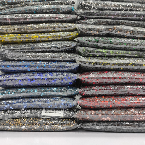 43 Colors Wholesale Large Packing High Quality Better AAA Hotfix Rhinestones Glass Hot Fix Rhinestone Iron On For Wedding Dress ► Photo 1/6