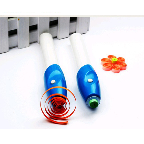 Electric Paper Quilling Tools Set Winder Steel Curling Pen for Home Garden Origami Artwork Handmade DIY Paper Craft Tool ► Photo 1/6