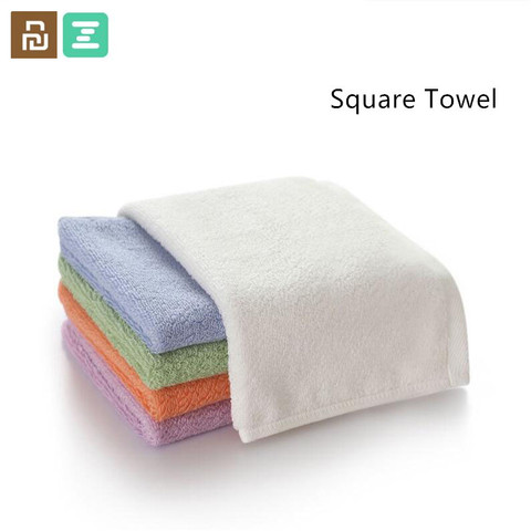 Bundle Sale Xiaomi ZSH Square Towel Handkerchief Polyegiene Antibacterial Towel Oeko-Tex Standard Cotton Water Absorption For ba ► Photo 1/6