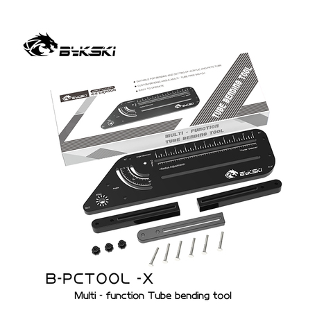 Bykski multi-angle Acrylic PMMA /PETG Rigid hard tube bending mould computer water cooling B-PCTOOL-X Black ► Photo 1/6