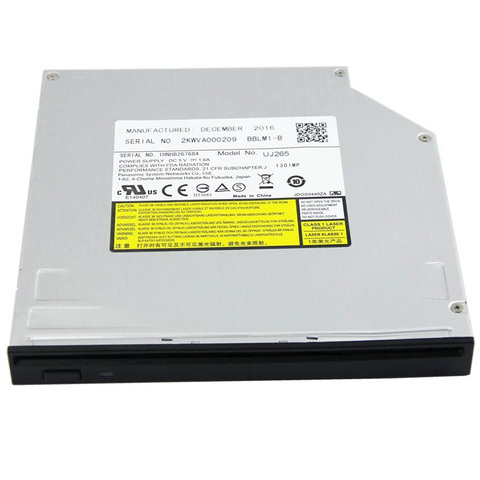 UJ-265 SATA slot, Blu-ray burner, slot, laptop internal Blu-ray burner SATA 12.7mm BD burner drive ► Photo 1/4