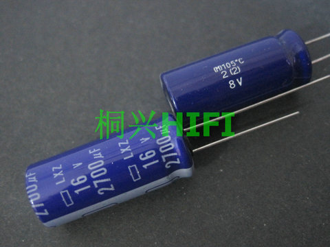 20pcs NEW NIPPON LXZ 16V2700UF 12.5x30MM electrolytic capacitor NCC 2700UF 16V lxz CHEMI-CON 2700uF/16v Ultra Low Impedance ► Photo 1/1