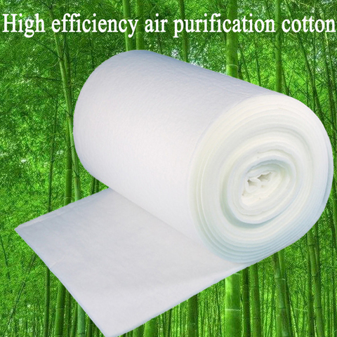 6mm thickness can clean air conditioning air inlet primary effect filter cotton fan baking paint room air filter cotton X-041 ► Photo 1/6