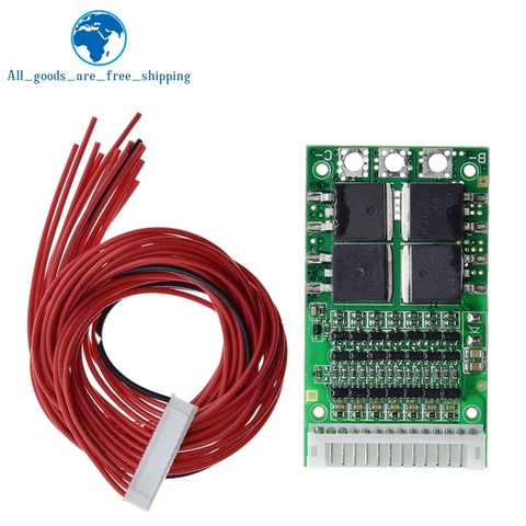 Bms 6s 7s 8s 9s 10s 11s 12s 13s 3.6v 4.2v 25a Adjustable Bms Lithium Li-ion 18650 Battery Protection System Board Module Pcb Pcm ► Photo 1/6