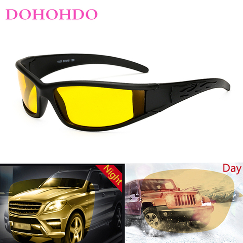 DOHOHDO Hot Sale Car Drivers Night Vision Goggles Anti-glare Polarizer Sunglasses Men Driving Sun Glasses Male Accessories UV400 ► Photo 1/6