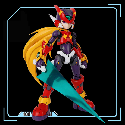 Rockman Zero Mega Man DWN 17CM Assembly Model with Bracket Action Toy Figures Gift ► Photo 1/6