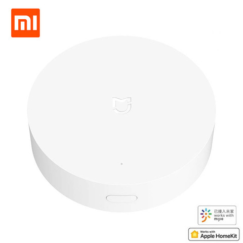 Original Xiaomi Multimode Smart Home Gateway ZigBee WIFI Bluetooth Hub Work With Mijia APP Apple Homekit Intelligent Home Hub ► Photo 1/6