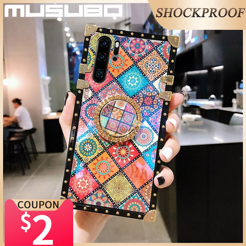 Luxury Instagram Case For Samsung Galaxy A91 A81 A71 A51 Square Back Cover A70 A50 A30 M30 M30S M20 M10 Funda Shockproof Coque ► Photo 1/6