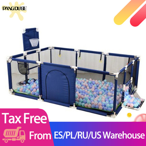 Baby Playpen for Children Playpen for Baby Playground Arena for Children Baby Ball Pool Park Kids Safety Fence Activity Play Pen ► Photo 1/6