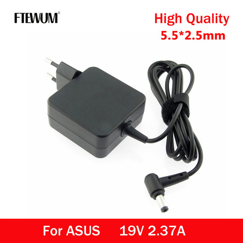 FTEWUM 19V 2.37A 45W 5.5x2.5mm AC Adapter Charger For Asus X751MA F551C K53S K53E K52F X555L F551M F555L E200H X552C X550C ► Photo 1/6